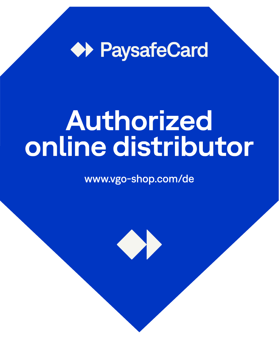 Authorized online distributor - PaysafeCard